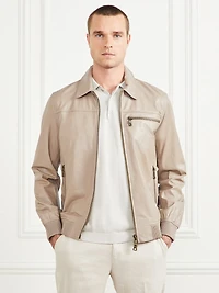 Leather Flight Jacket