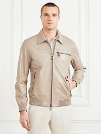 Leather Flight Jacket