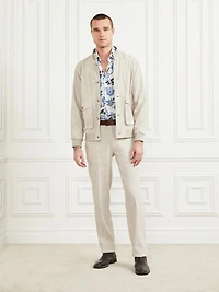 Suede Leather Flight Jacket