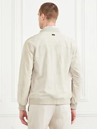 Suede Leather Flight Jacket