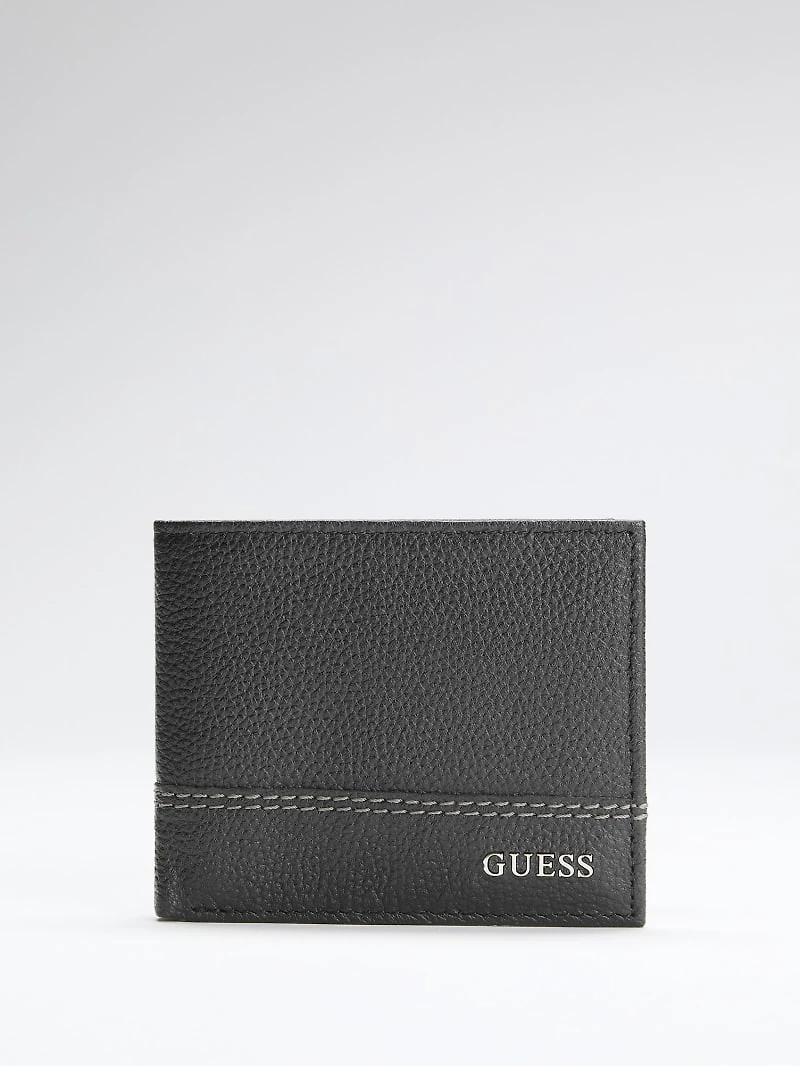 Leather mini wallet