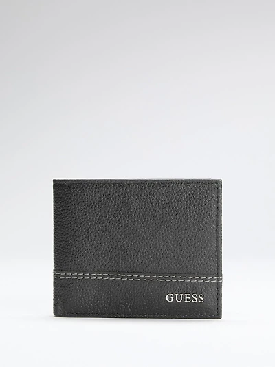Leather mini wallet