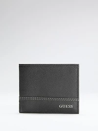 Leather mini wallet