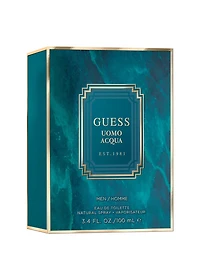 GUESS Uomo Acqua Eau de Toilette, 3.4 oz
