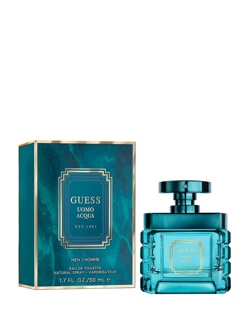 GUESS Uomo Acqua Eau de Toilette, 1.7 oz