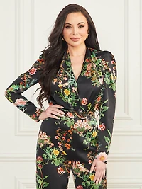 Regina Printed Bodysuit