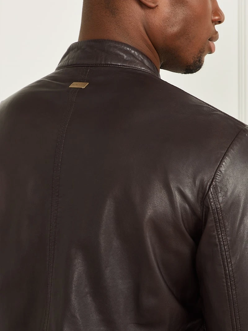 Genuine Leather Biker Jacket