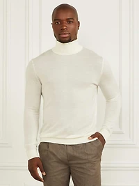 Merino Wool Turtleneck Sweater