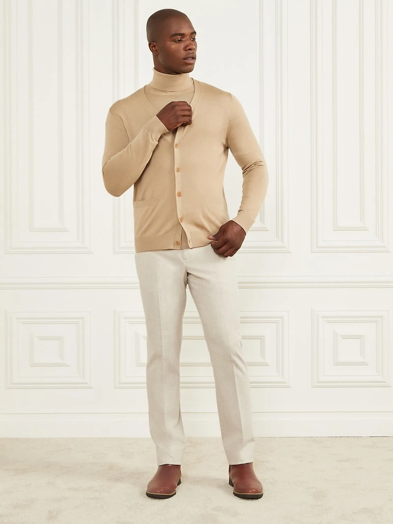 Merino Wool Essential Cardigan