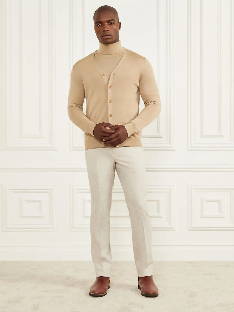 Merino Wool Essential Cardigan