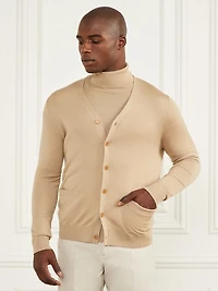 Merino Wool Essential Cardigan