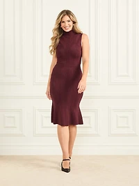 Adwoa Mock-Neck Dress