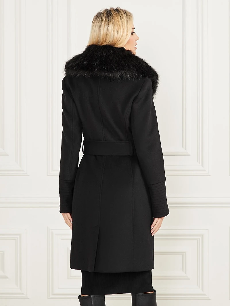 Loreta Wool-Blend Coat