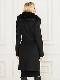 Loreta Wool-Blend Coat