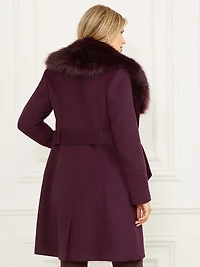 Loreta Wool-Blend Coat