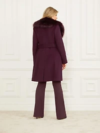 Loreta Wool-Blend Coat