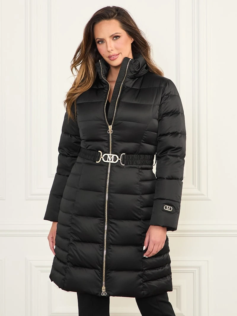 Eco Jastin Quilted Down Midi Jacket