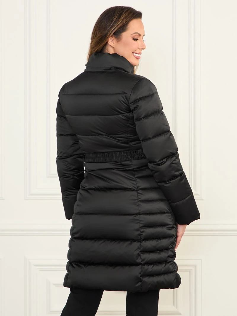 Eco Jastin Quilted Down Midi Jacket