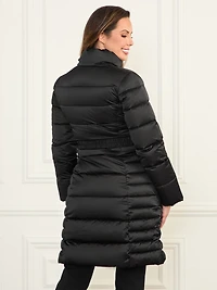 Eco Jastin Quilted Down Midi Jacket