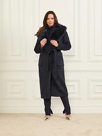 Charlize Wool-Blend Coat