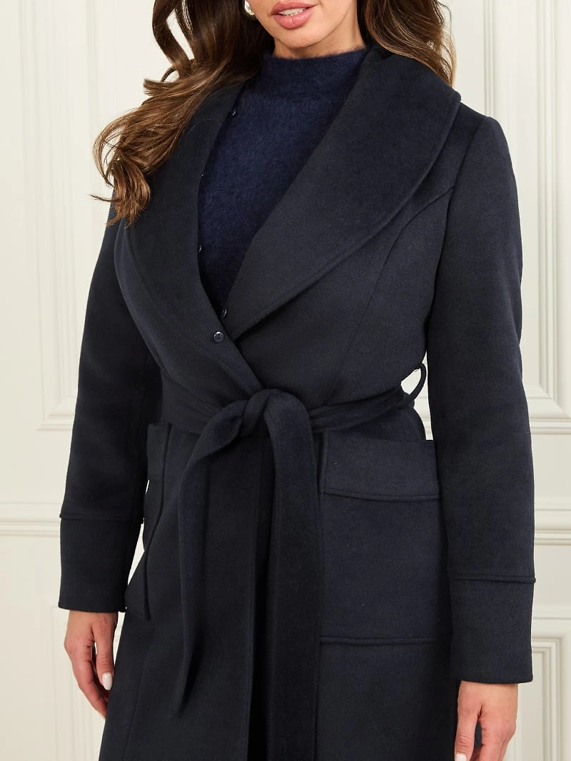 Charlize Wool-Blend Coat