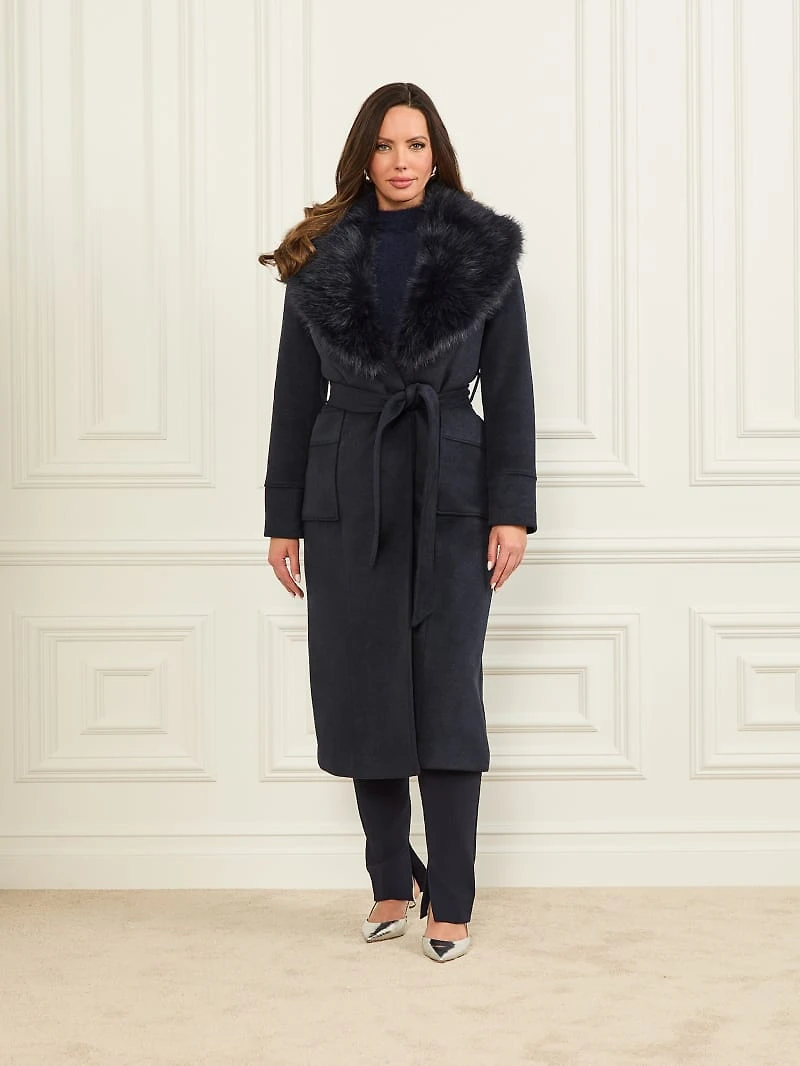 Charlize Wool-Blend Coat