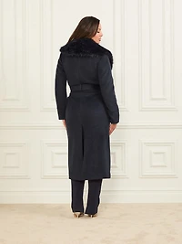Charlize Wool-Blend Coat