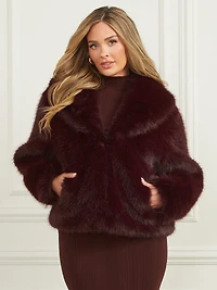 Audrey Faux-Fur Coat