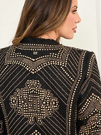 Helene Studded Embroidery Jacket