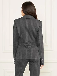 Hayden Pinstriped Blazer