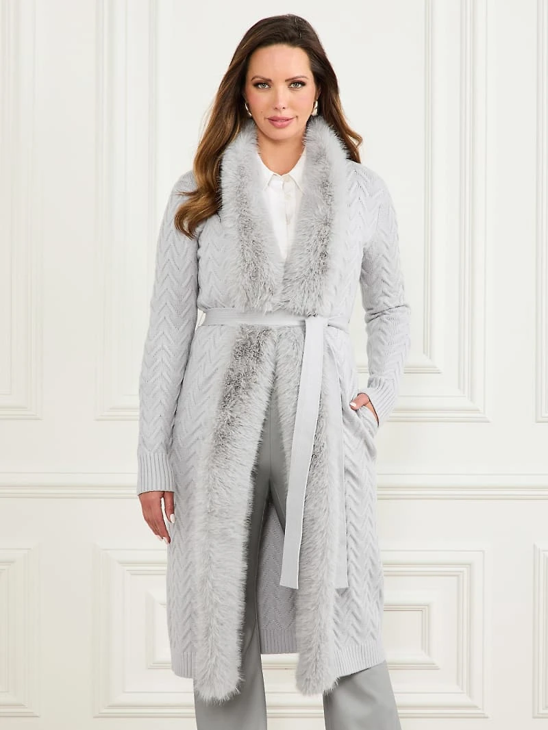 Paula Wrap Cardigan Coat