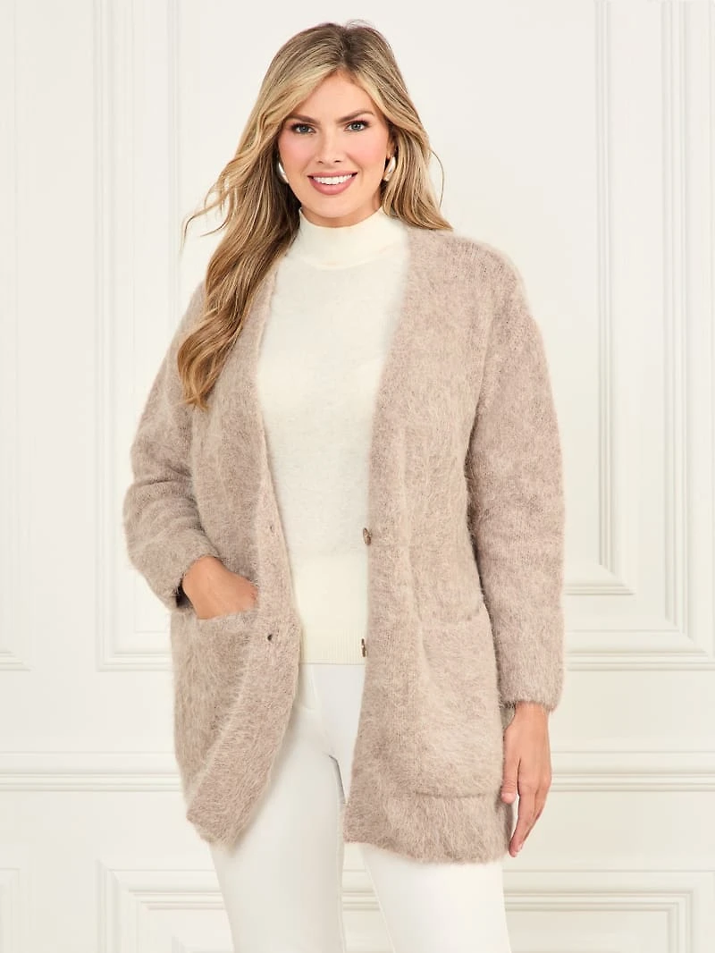 Michaela Alpaca-Blend Cardigan