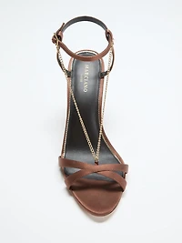 Chain Stiletto Sandal
