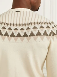Crewneck Jacquard Sweater