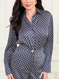 Lisa Monogramed Shirt