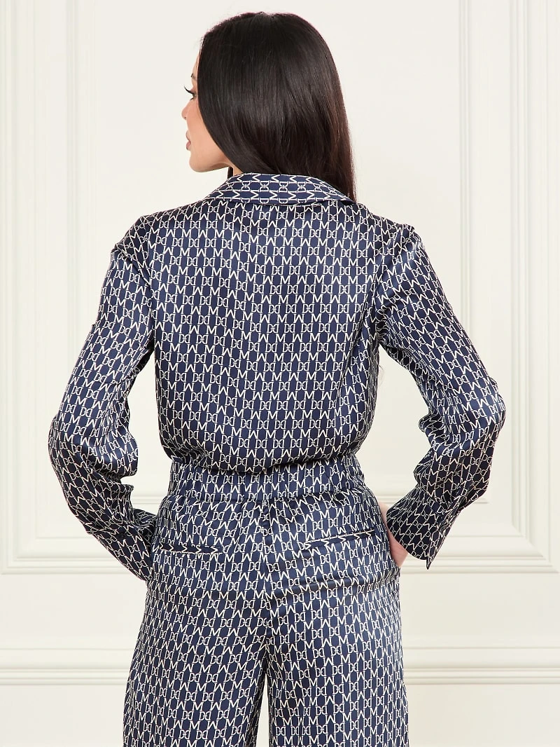 Lisa Monogramed Shirt