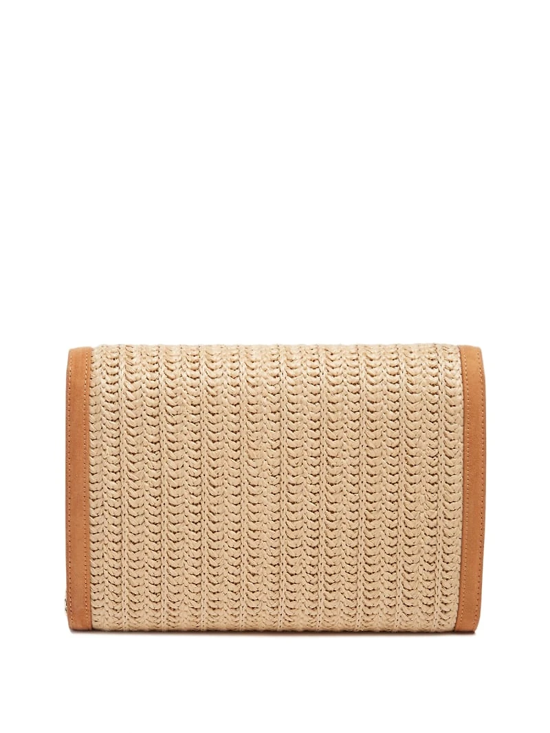 Lisa Raffia Envelope Crossbody