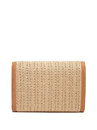 Lisa Raffia Envelope Crossbody