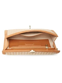 Lisa Raffia Envelope Crossbody