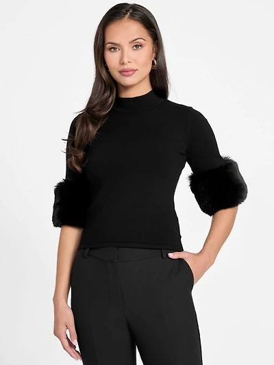 Festive Sweater Top