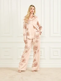 Gwen Embroidered Flower Pant