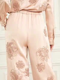 Gwen Embroidered Flower Pant