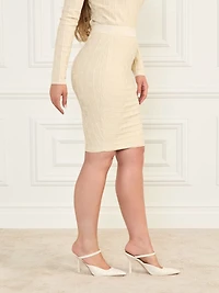 Marti Pencil Sweater Skirt