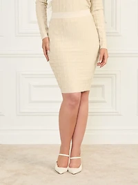 Marti Pencil Sweater Skirt