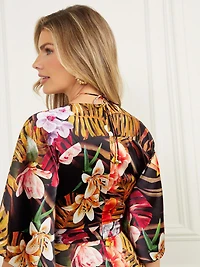 Cabo Printed Romper