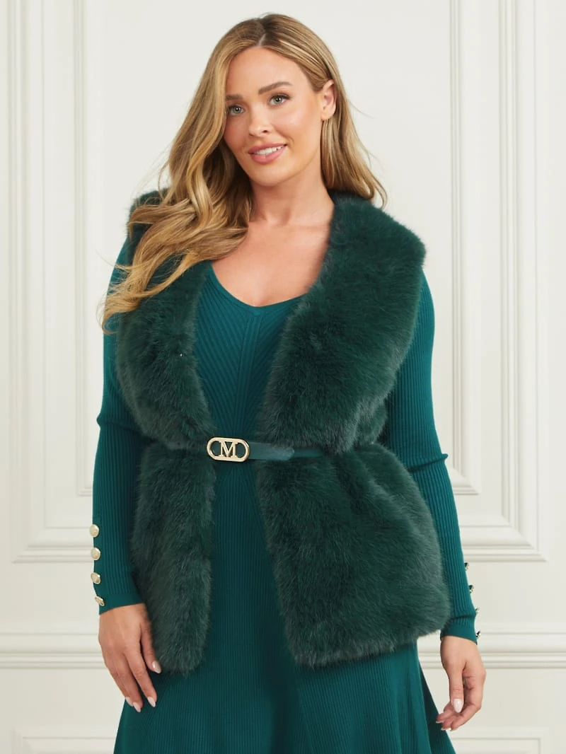Chloe Faux-Fur Vest
