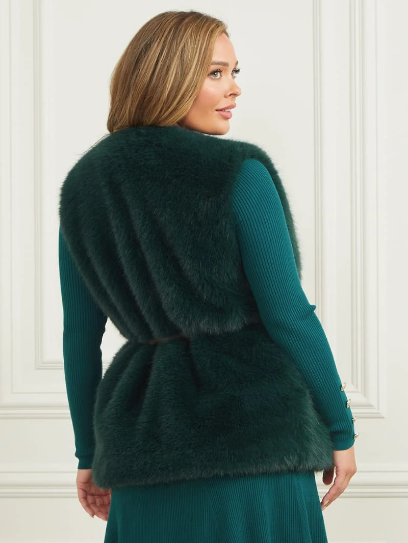 Chloe Faux-Fur Vest