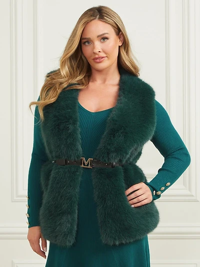Chloe Faux-Fur Vest
