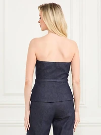 Glam De Nuit Denim Corset