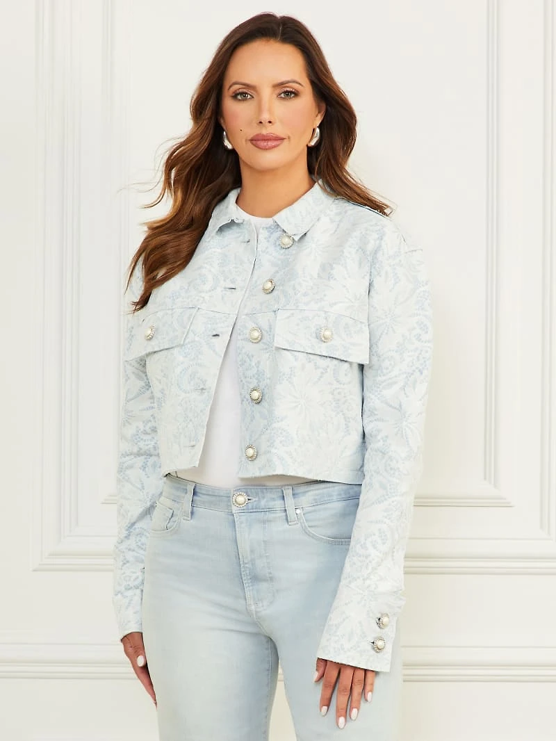 Glam Romantica Denim Jacket